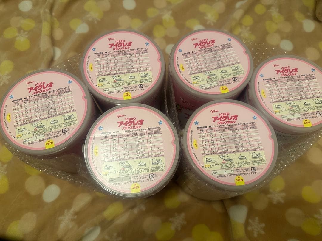アイクレオ バランスミルク 800g ×6缶