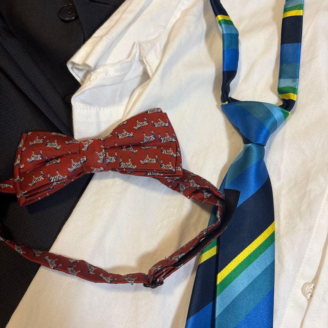 子供用スーツセット（ダークグレー）　入学式　七五三　ポールスミス　130