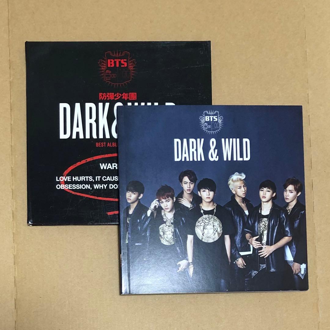 BTS DARK&WILD 台湾盤　CD DVD