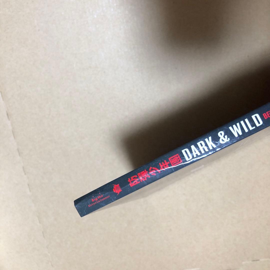 BTS DARK&WILD 台湾盤　CD DVD