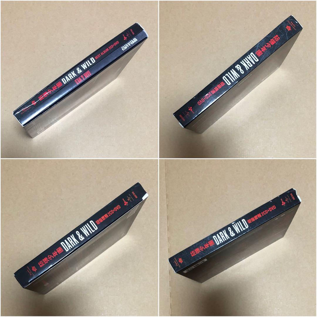 BTS DARK&WILD 台湾盤　CD DVD