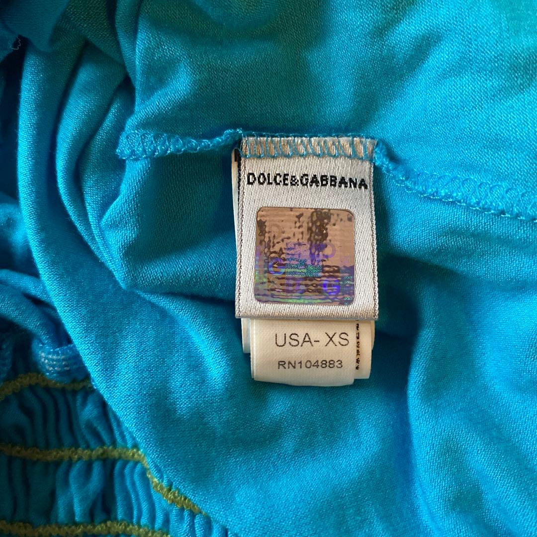 DOLCE&GABBANA トップス　ワンショルダー　リゾート　ビーチウェア