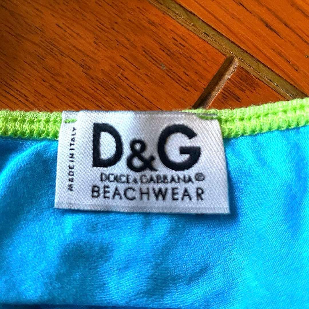 DOLCE&GABBANA トップス　ワンショルダー　リゾート　ビーチウェア