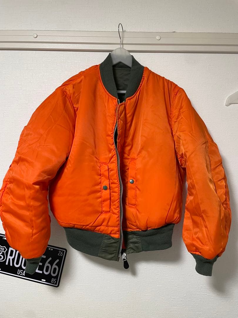 ALPHA INDUSTRIES MA-1 80s USA製フライトジャケットM