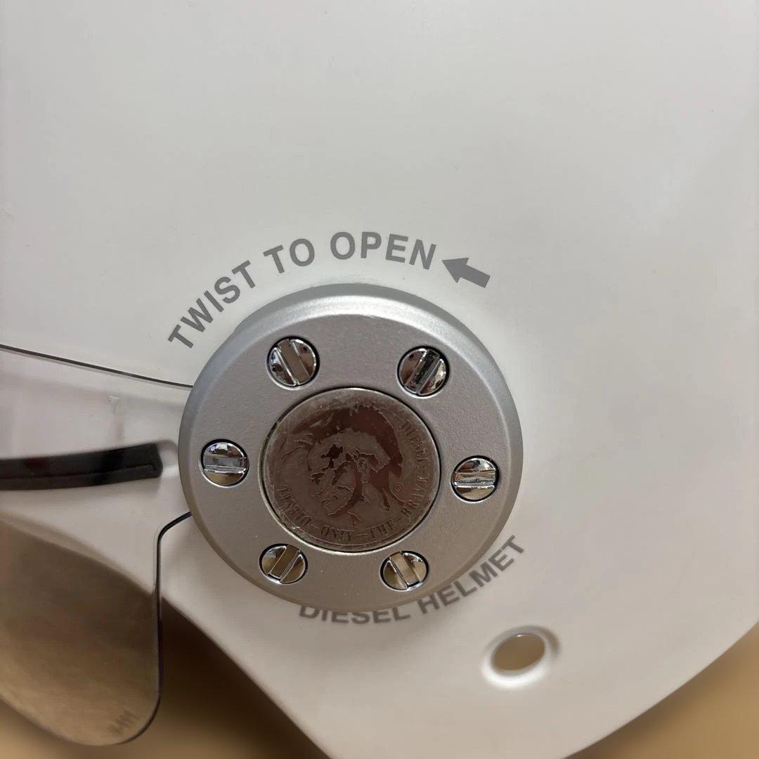 DIESEL ホワイト ジェットヘルメット