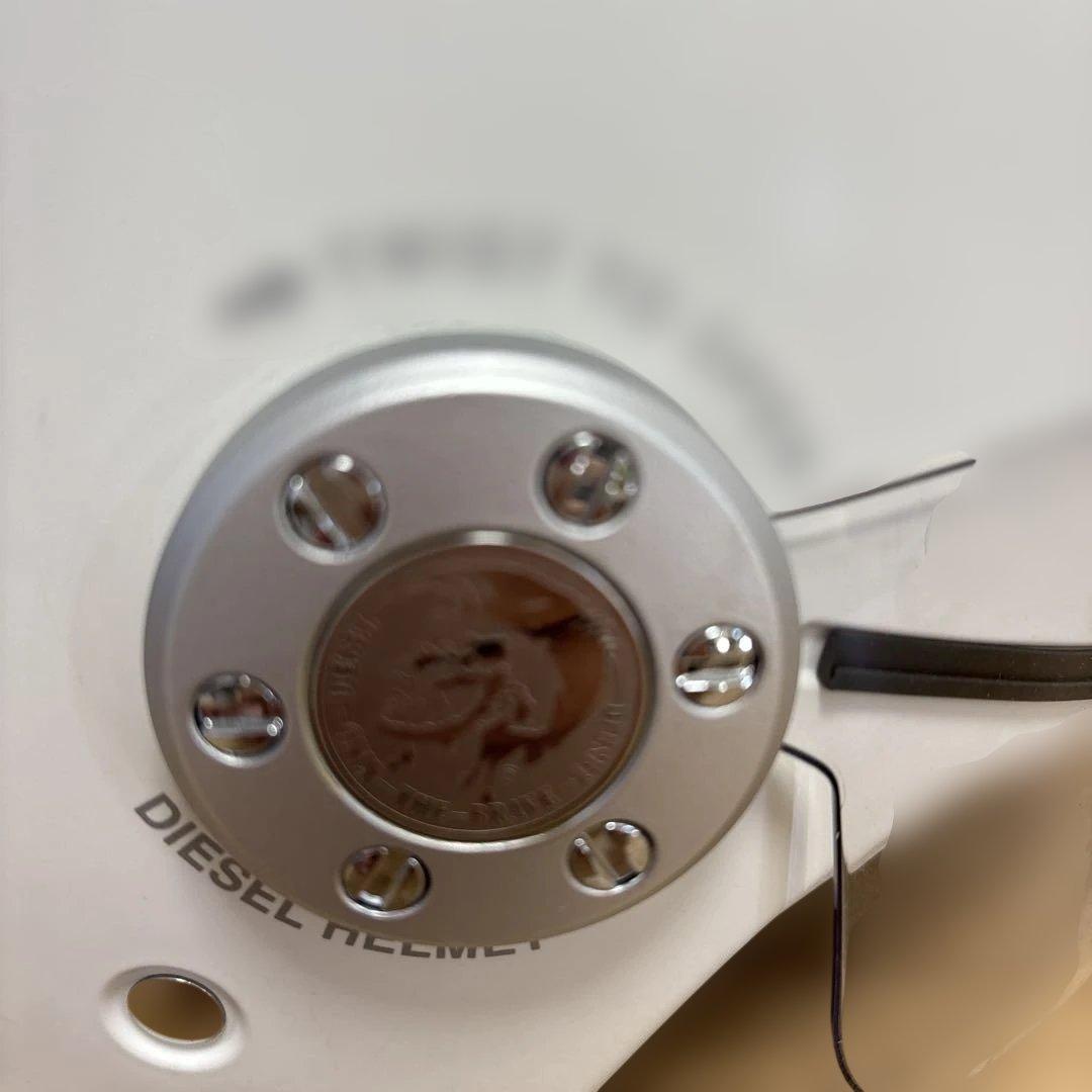 DIESEL ホワイト ジェットヘルメット