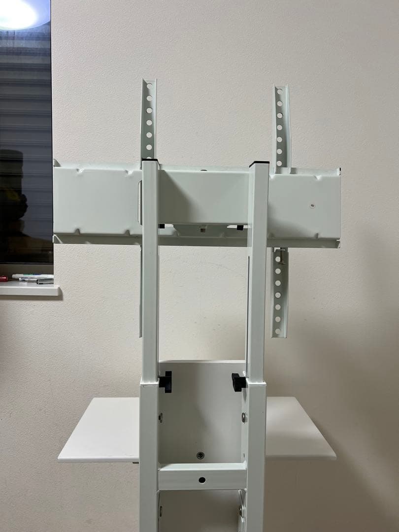 ♡ テレビスタンド ホワイト キャスター付き　テレビ台 テレビボード