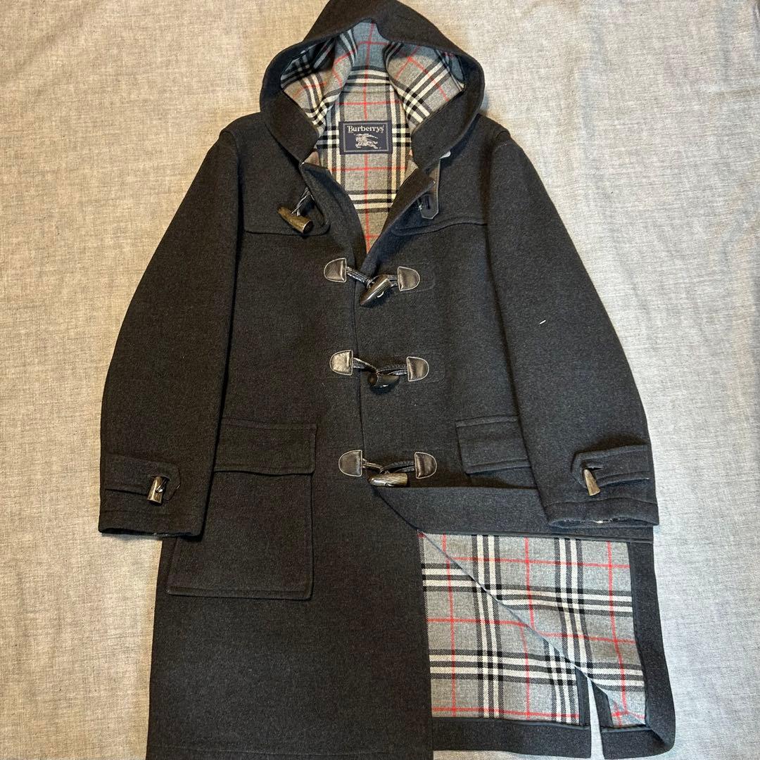 Burberrys バーバリーズ　ダッフルコート ウール カシミア　ノバチェック
