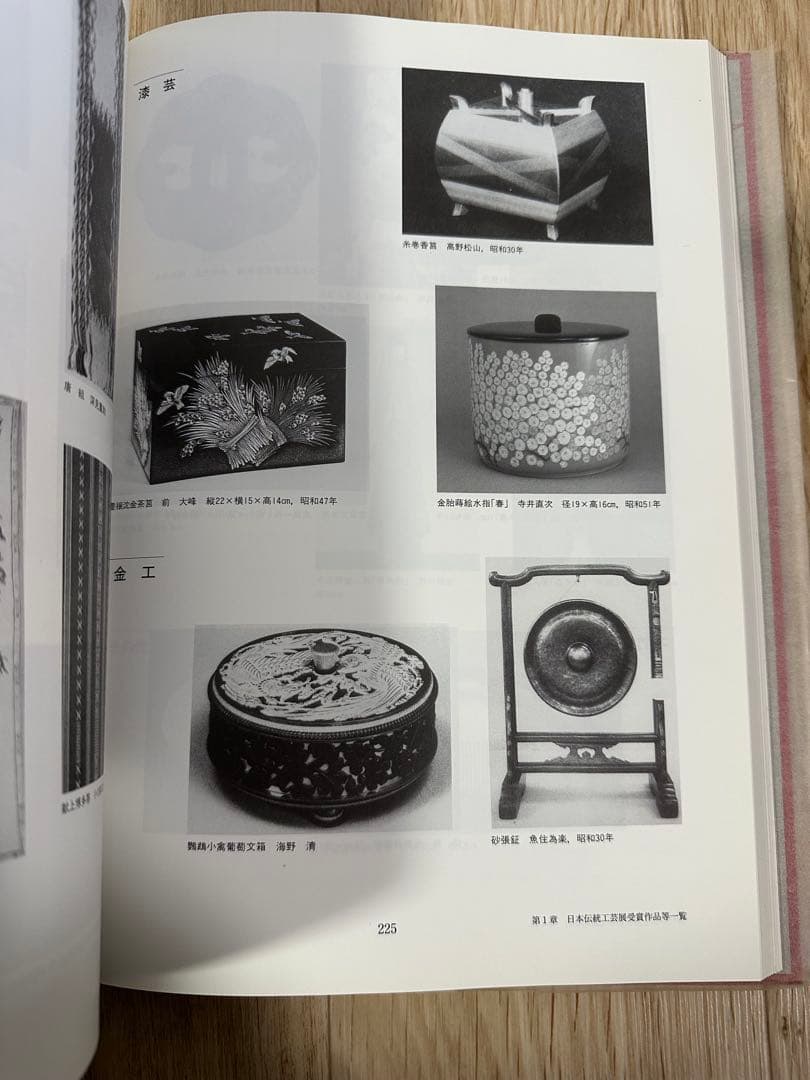日本伝統工芸展の歩み　日本工芸会　平成5年発行　本