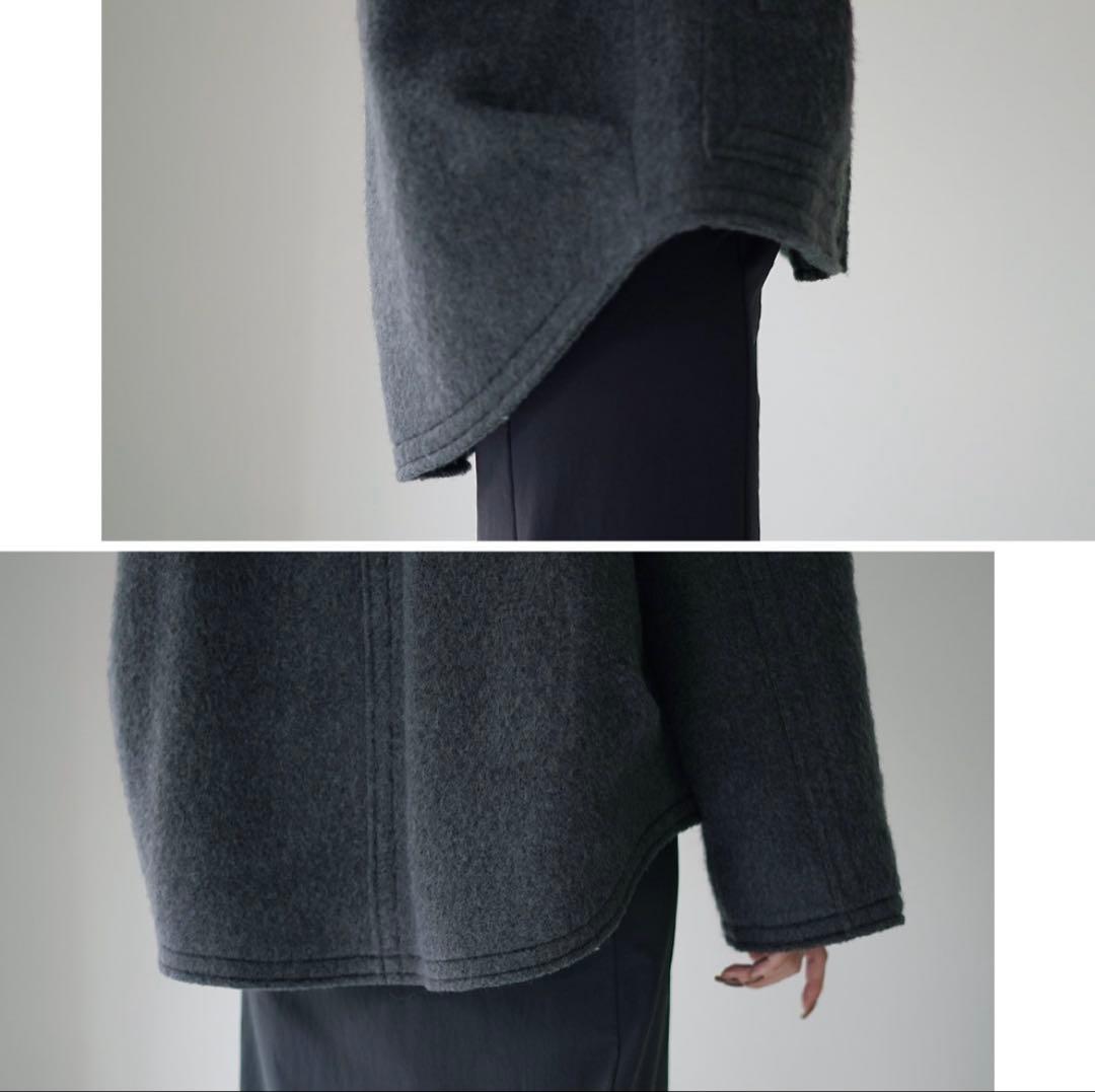 5nami 新品　CYAN TOKYO ウールシャギー ブルゾンジャケット