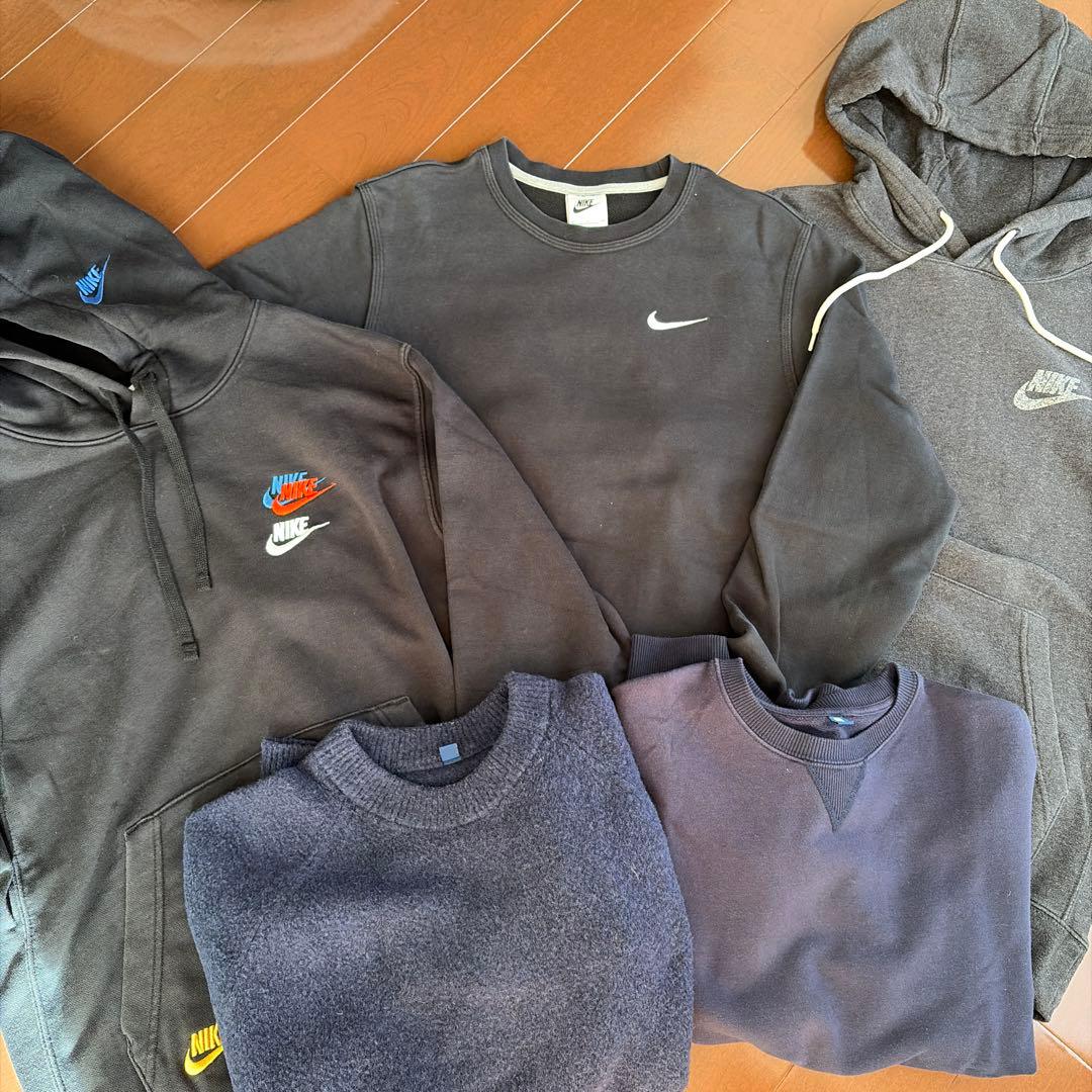 NIKE UNIQLOパーカー＆スウェット5点まとめ売り 155〜165
