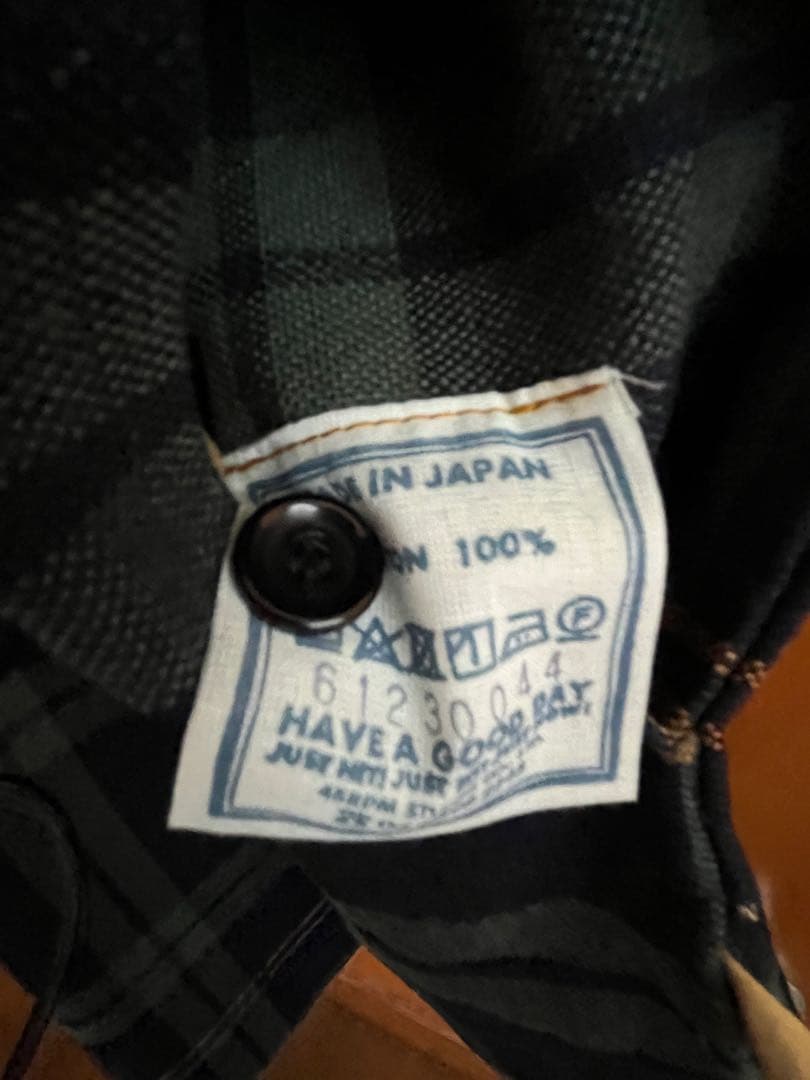 【30,800円】45R ONEONE いろいろインディゴチュニック　45rpm