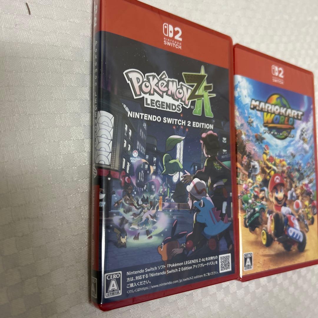 ポケモンレジェンズ マリオカートワールド　スイッチ2 カセット　☆新品、未開封