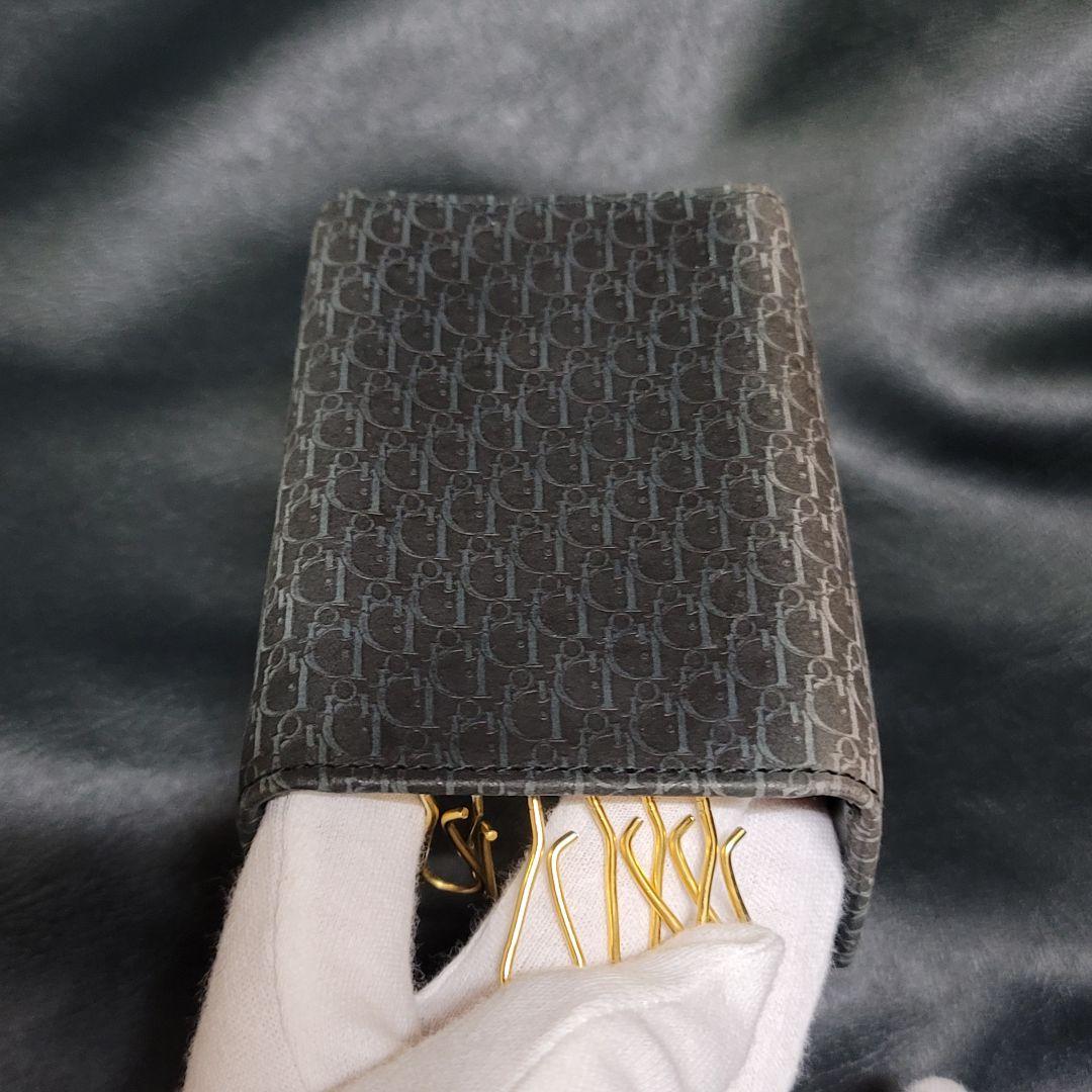 クリスチャンディオール キーケース モノグラム 焼けあり 保証書付き