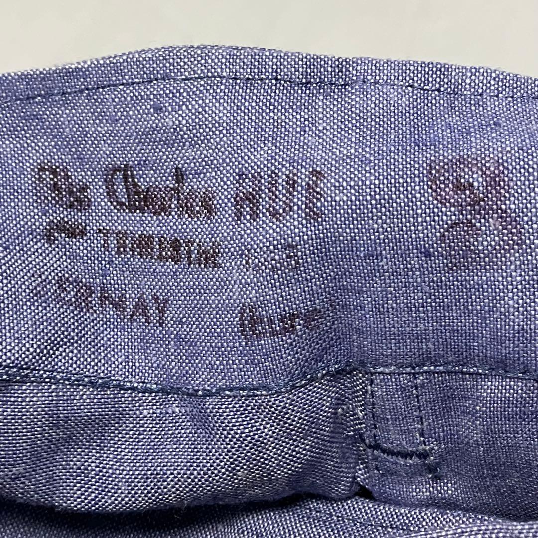 フランス軍 50's ラミーリネン　ショートパンツ　dead stock 実物