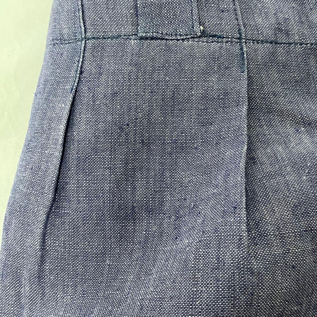 フランス軍 50's ラミーリネン　ショートパンツ　dead stock 実物