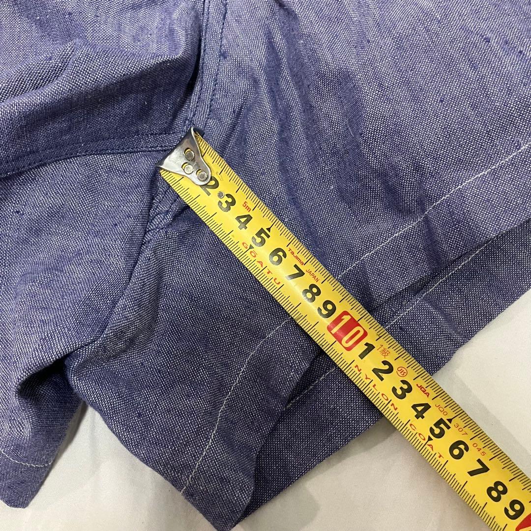 フランス軍 50's ラミーリネン　ショートパンツ　dead stock 実物