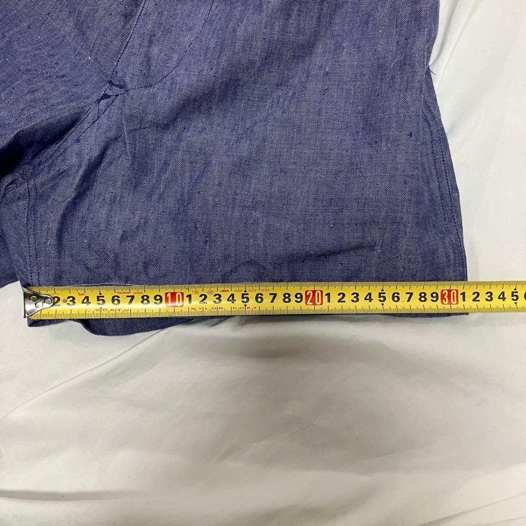 フランス軍 50's ラミーリネン　ショートパンツ　dead stock 実物