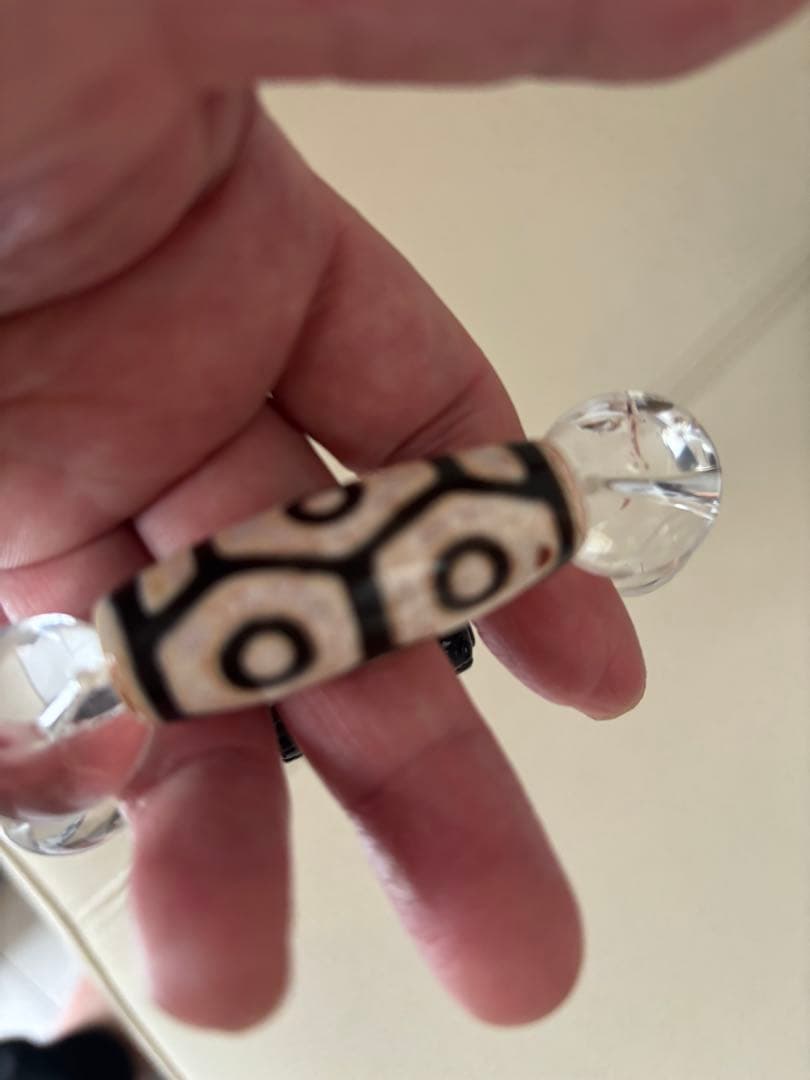 亀甲羅六眼天珠