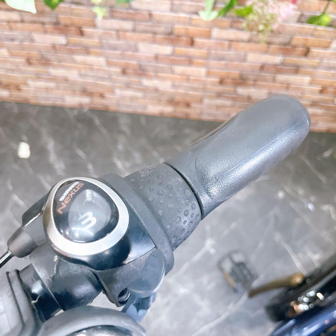 【39】電動自転車 Panasonic Gyutto ANNYS ブルー 紺色