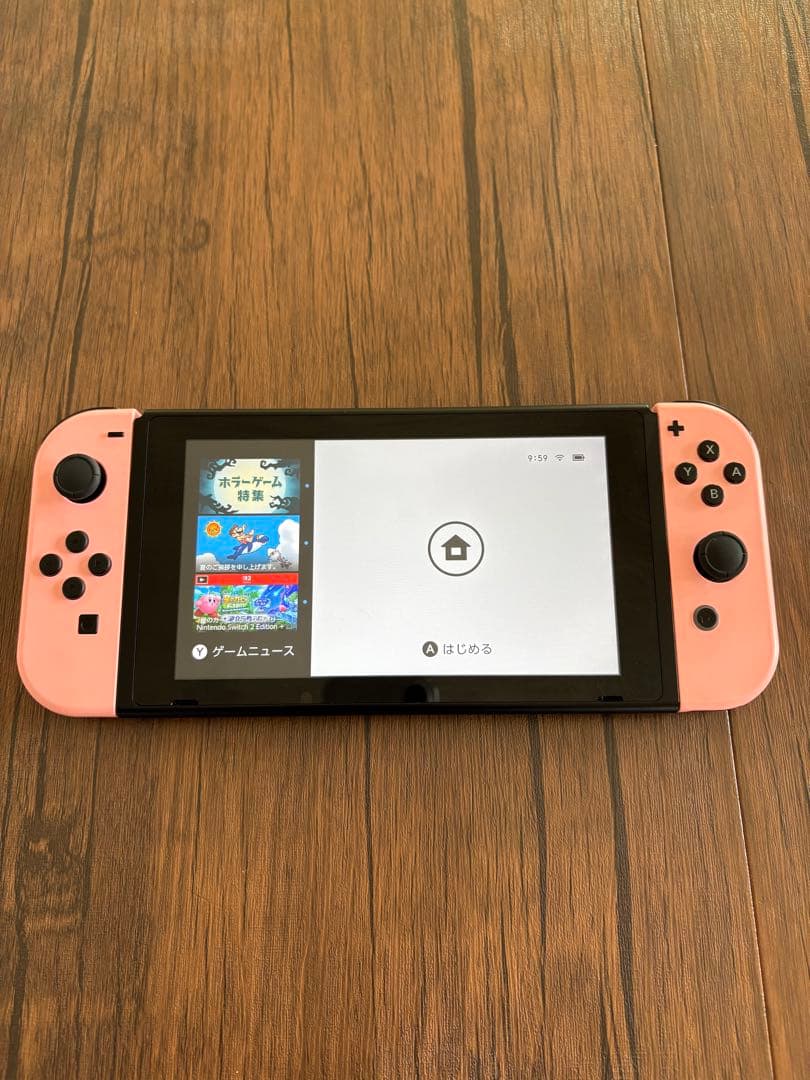 【美品】Nintendo Switch 本体セット ピンクジョイコン動作確認済