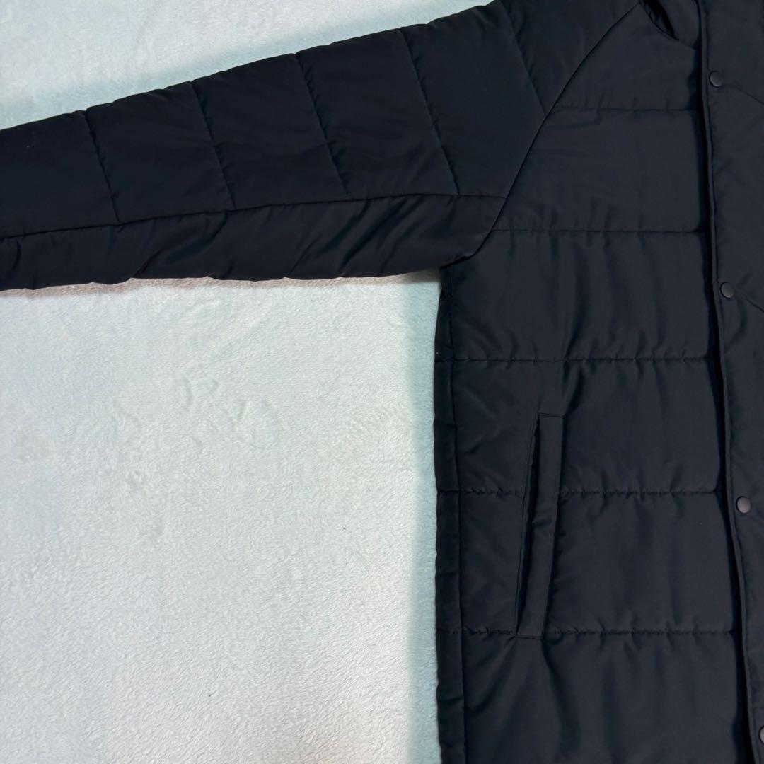 NEW BALANCE ベンチコート ブラック メンズ M ロゴ入り 軽量 秋冬