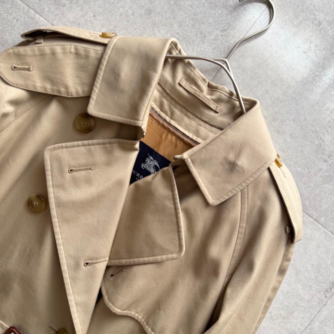 バーバリーロンドン　トレンチコート　ノバチェック　ライナー　ベージュ　9