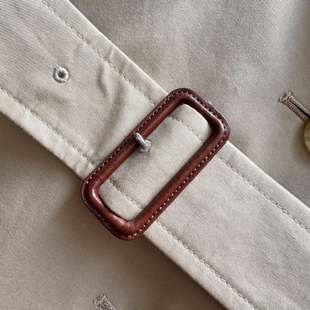 バーバリーロンドン　トレンチコート　ノバチェック　ライナー　ベージュ　9