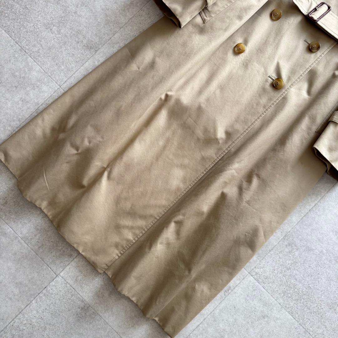 バーバリーロンドン　トレンチコート　ノバチェック　ライナー　ベージュ　9