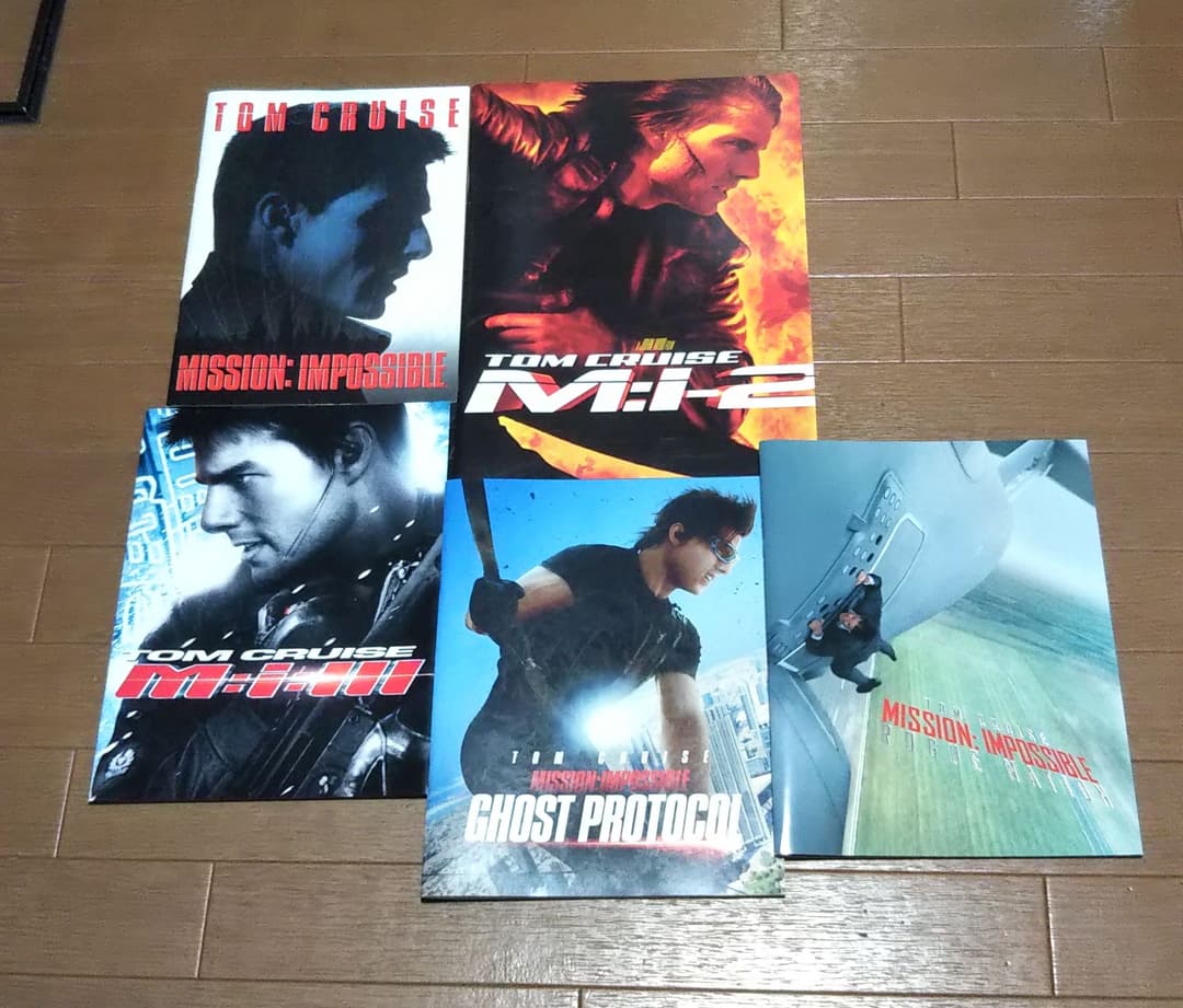 トム・クルーズ映画パンフレット15作品