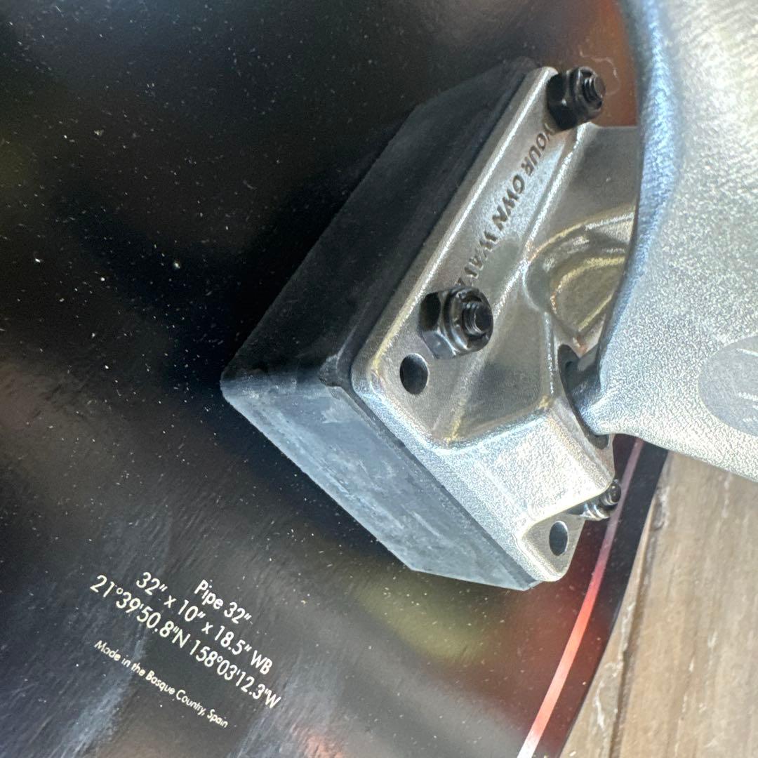 YOW ヤウスケートボード 32インチ コンプリートライトニングボルト