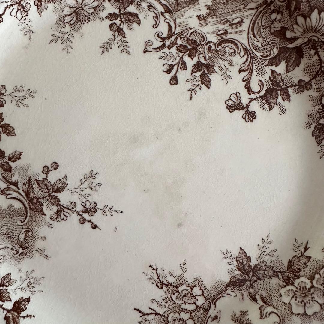 平皿 ジョワジールロワ　POMPADOUR フランスアンティーク