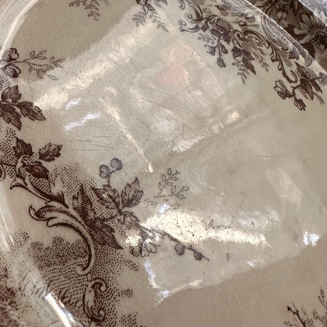 平皿 ジョワジールロワ　POMPADOUR フランスアンティーク