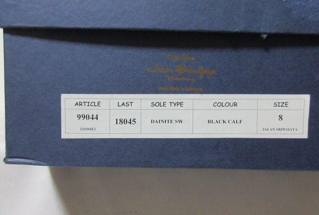 JALAN SRIWIJAYA ジャランスリワヤ 99044 Uチップ ブーツ