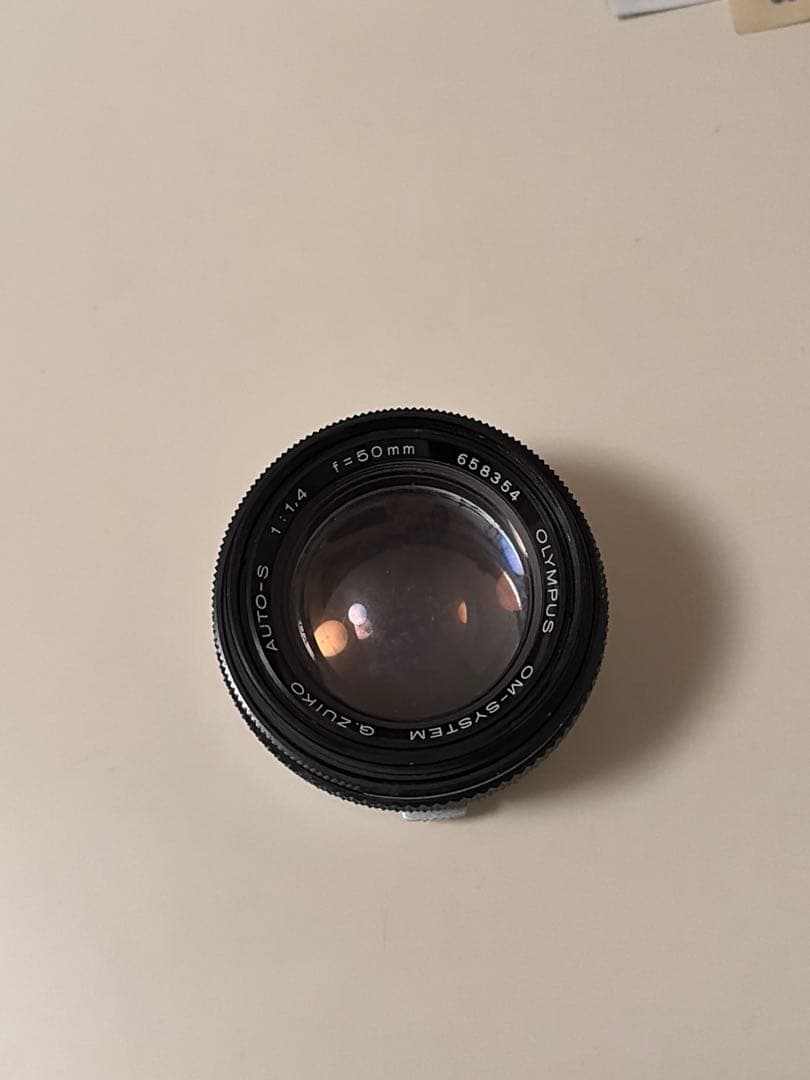 希少 olympus om-1n 実動 データパック付き おまけレンズ付き