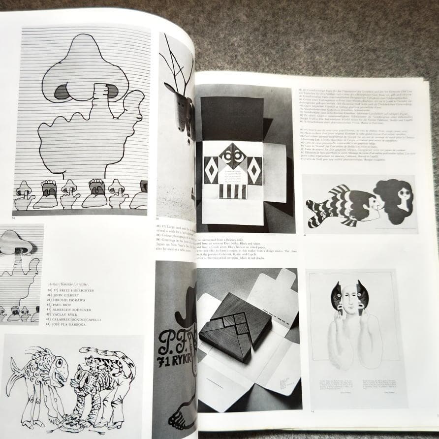 ◆古本（洋書） ◆GRAPHIS◆表紙デザイン：横尾忠則◆グラフィツクデザイン