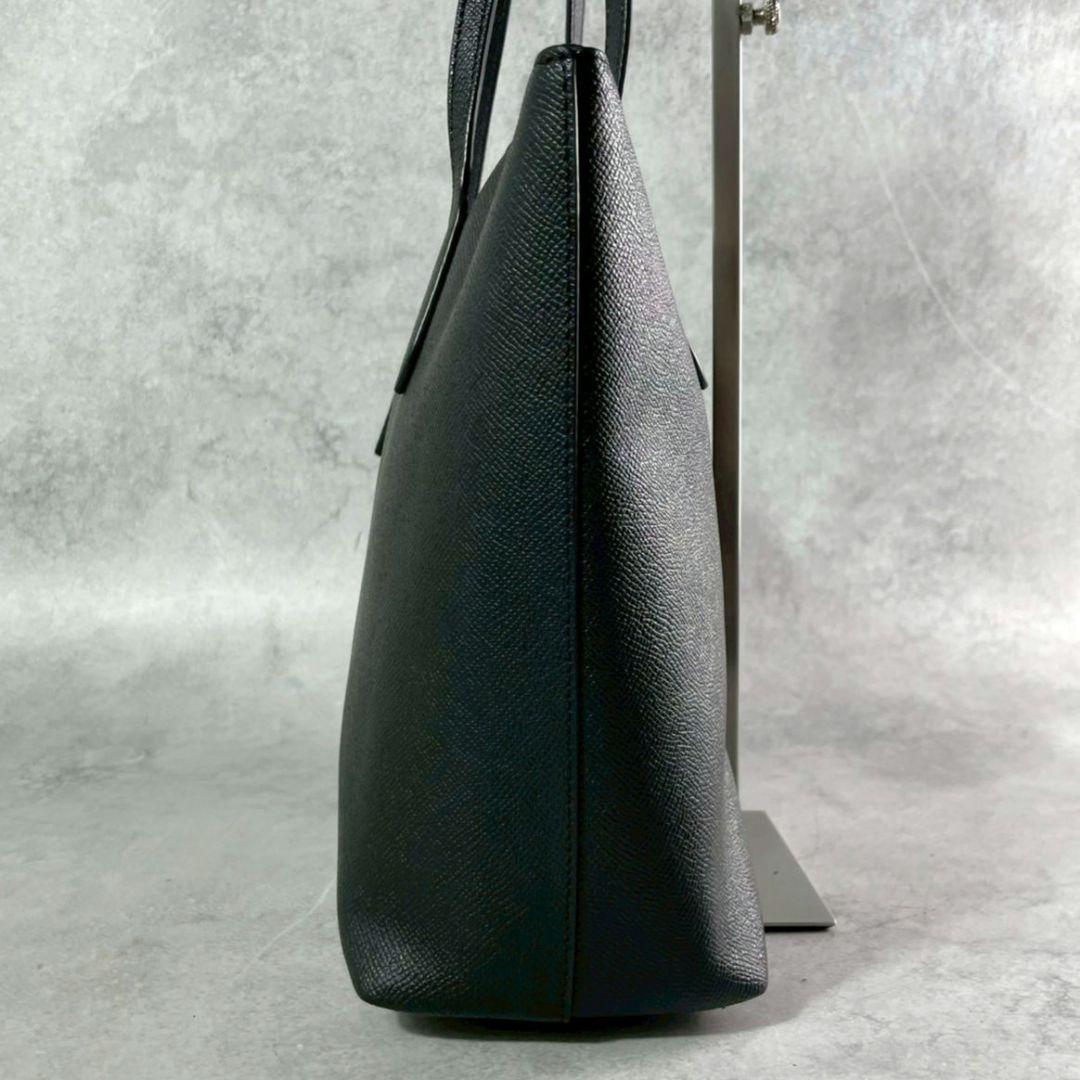 極美品 コーチ シティ トートバッグ ビジネスバッグ ジップ 本革 A4可 黒