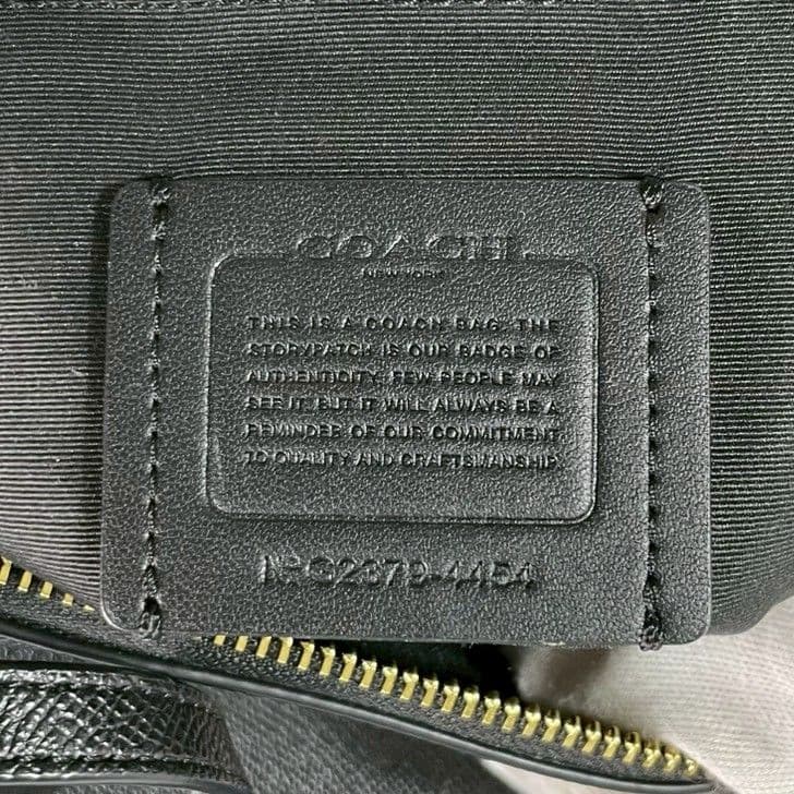 極美品 コーチ シティ トートバッグ ビジネスバッグ ジップ 本革 A4可 黒