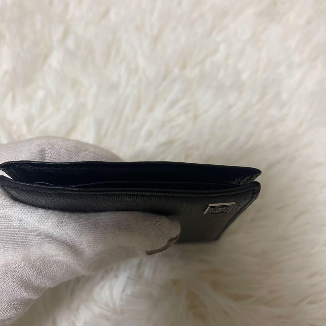 人気　PORTER ポーター　レザーマネークリップ ブラック