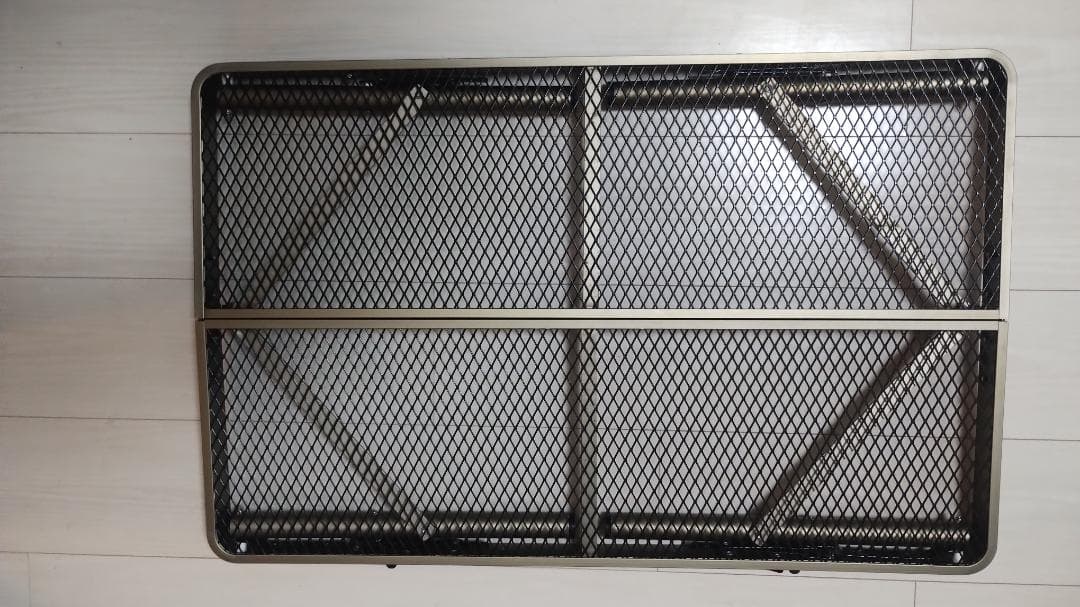 値下げ:美品/クイックキャンプ　フルメッシュキッチンテーブル