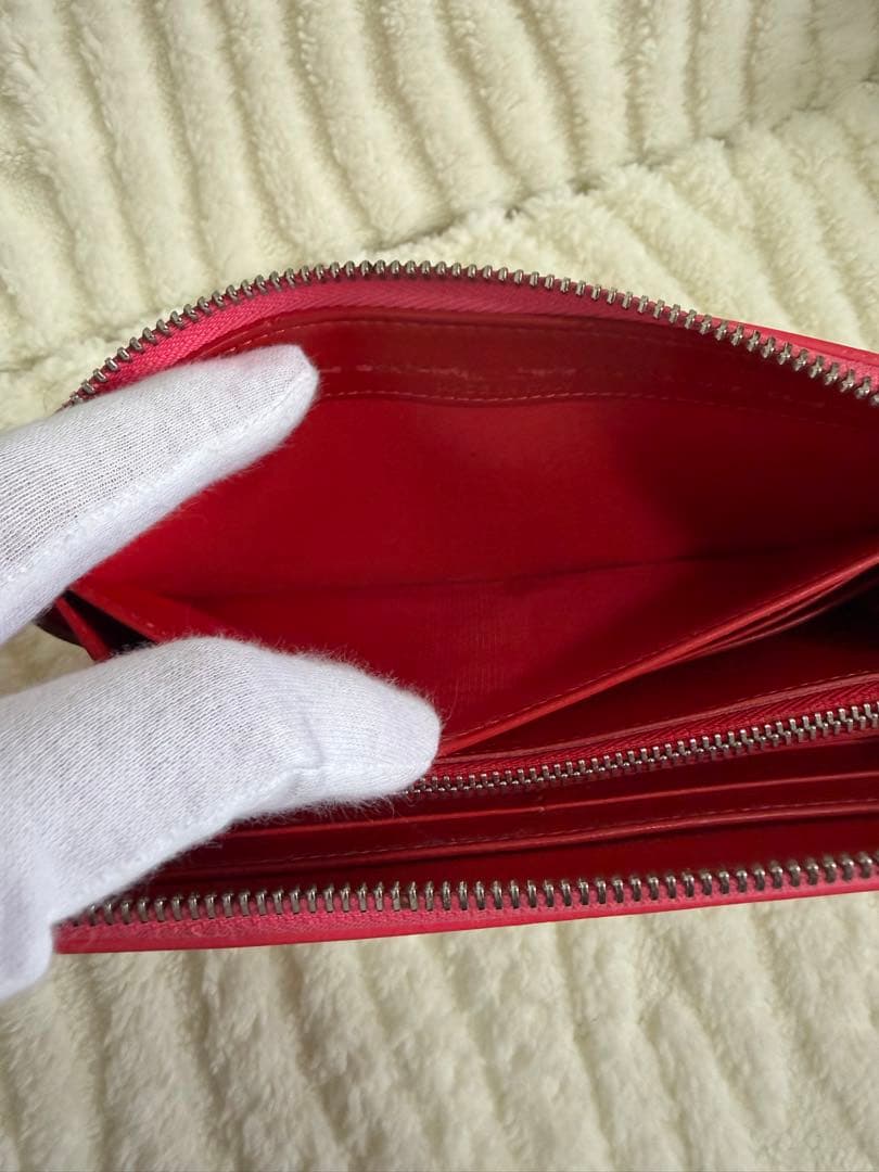 ✨️美品✨️ルブタン 長財布 パネトーネ ラウンドジップ マルチカラー ピンク