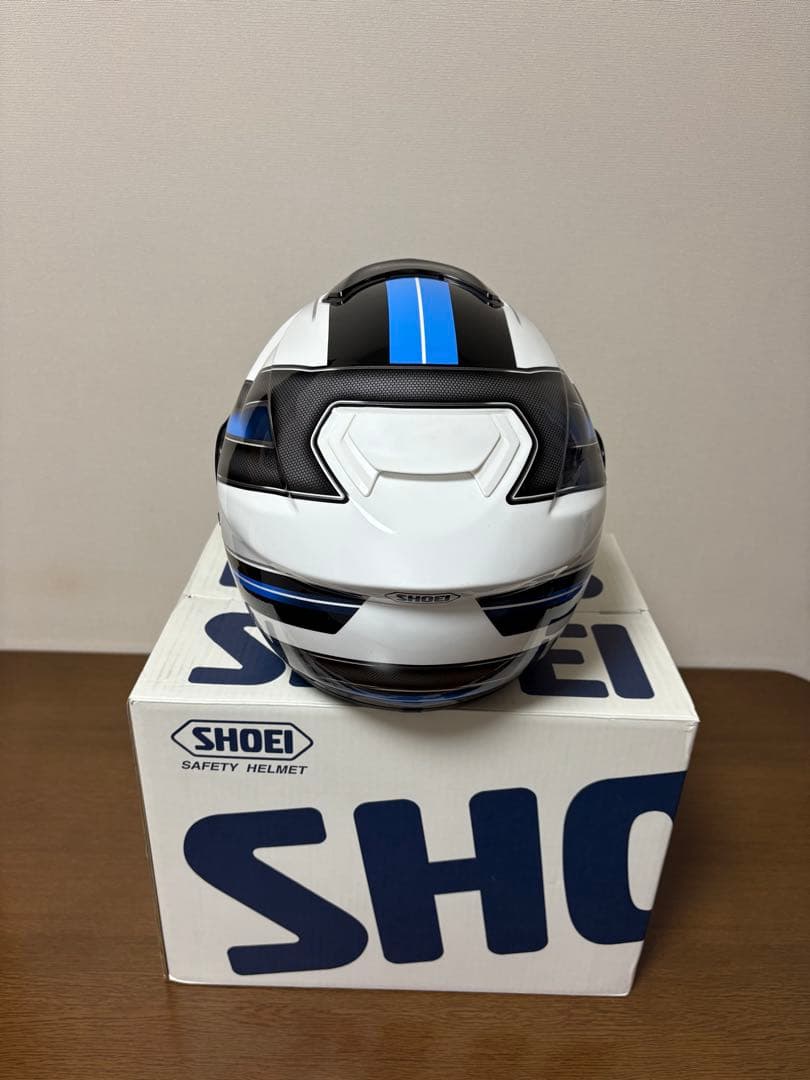 SHOEI フルフェイスヘルメット ブルーシールド付き