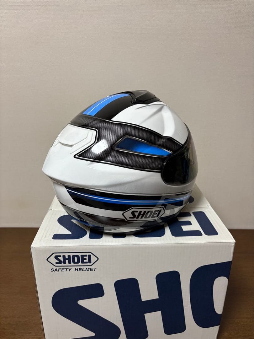 SHOEI フルフェイスヘルメット ブルーシールド付き