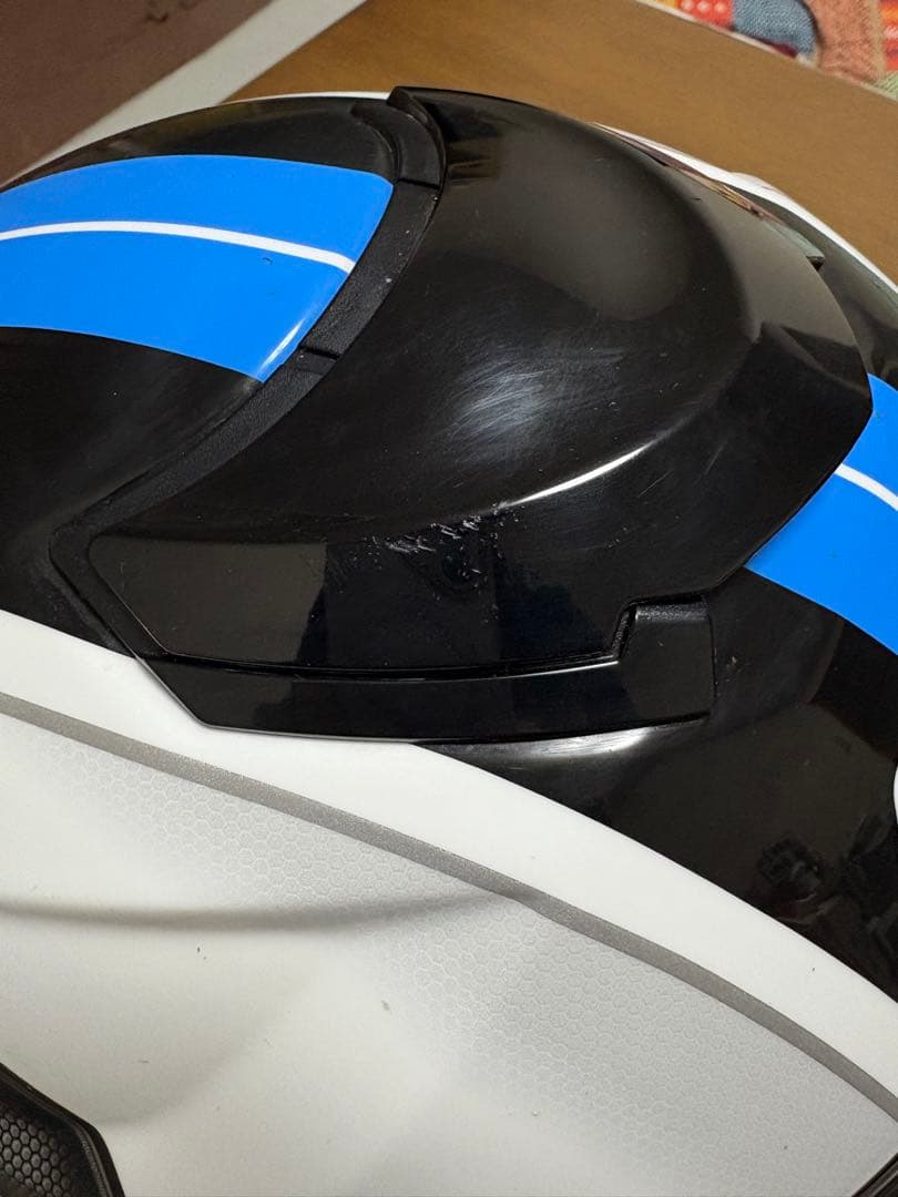 SHOEI フルフェイスヘルメット ブルーシールド付き