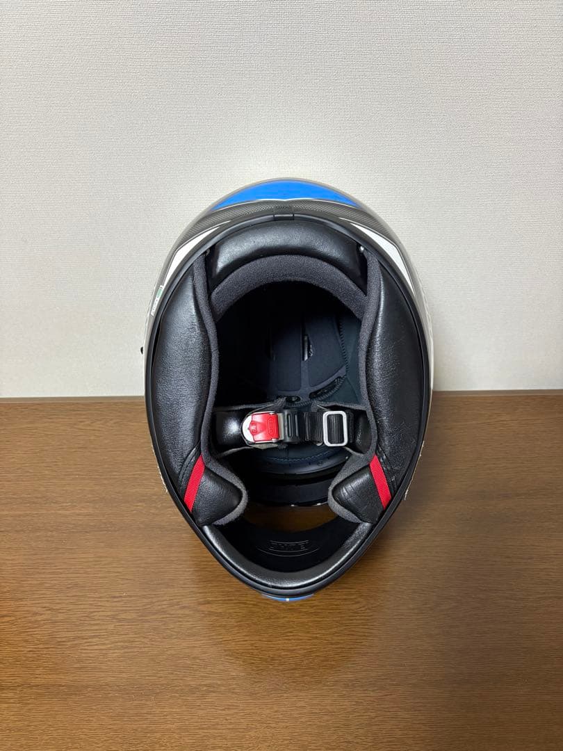 SHOEI フルフェイスヘルメット ブルーシールド付き