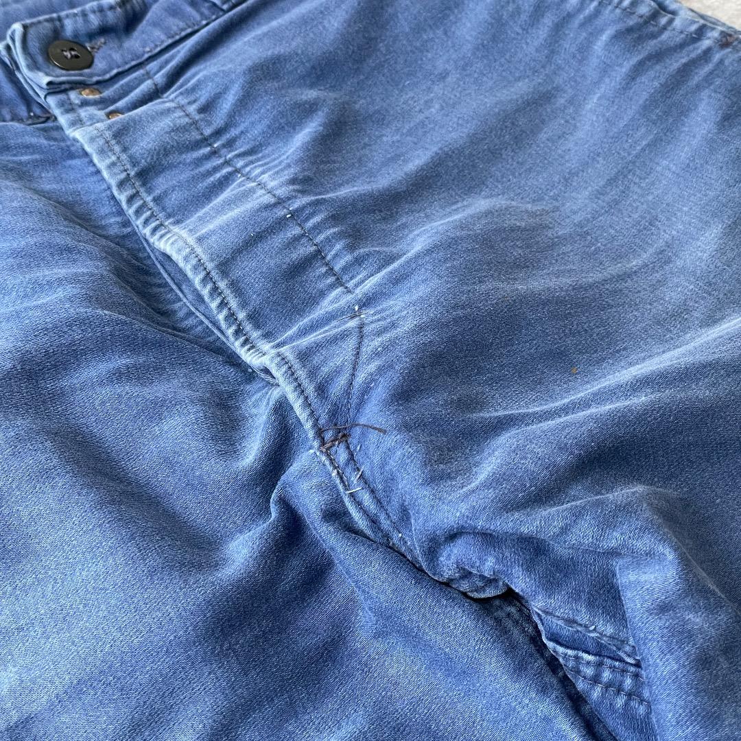 60s- Dubure&Deverchere モールスキン フレンチワークパンツ