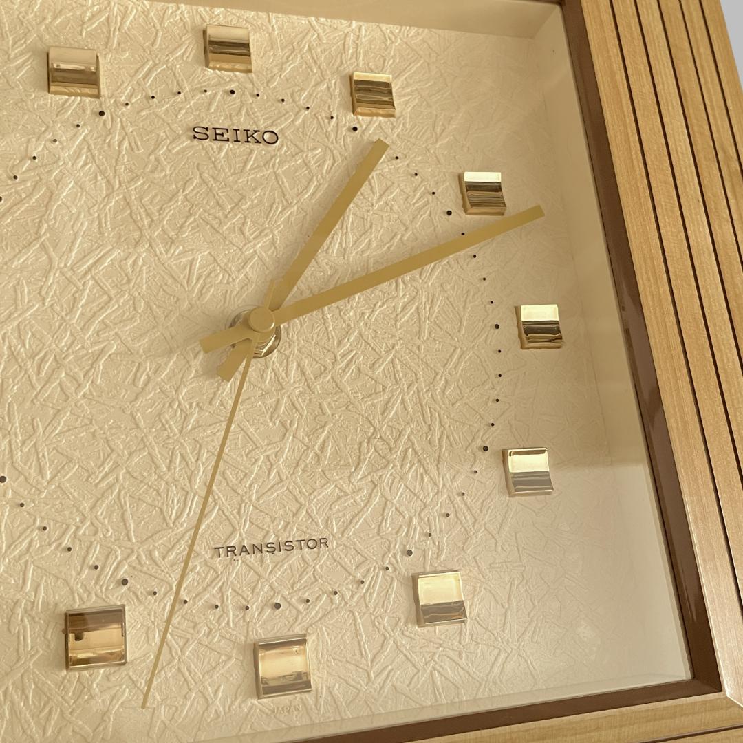1970s【SEIKO】ミッドセンチュリー ヴィンテージ 掛け時計 クロック