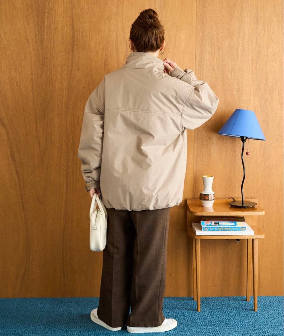 Columbia 別注W INSULATED JACKET ベージュ