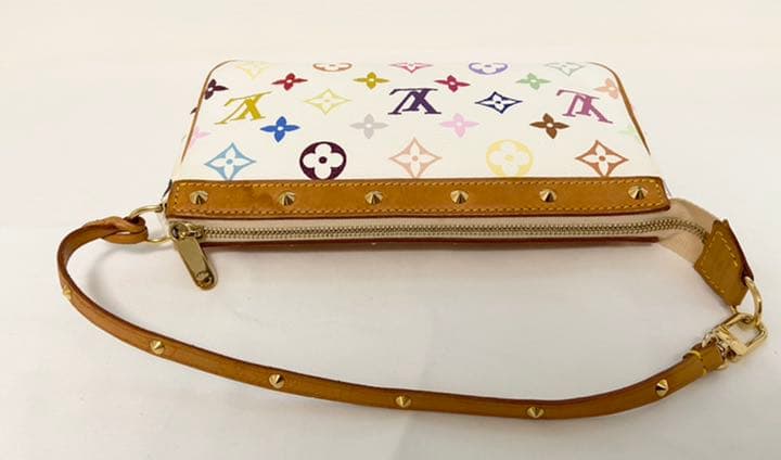 美品 ルイヴィトン　モノグラム　マルチカラー ポーチ ポシェット・アクセソワール