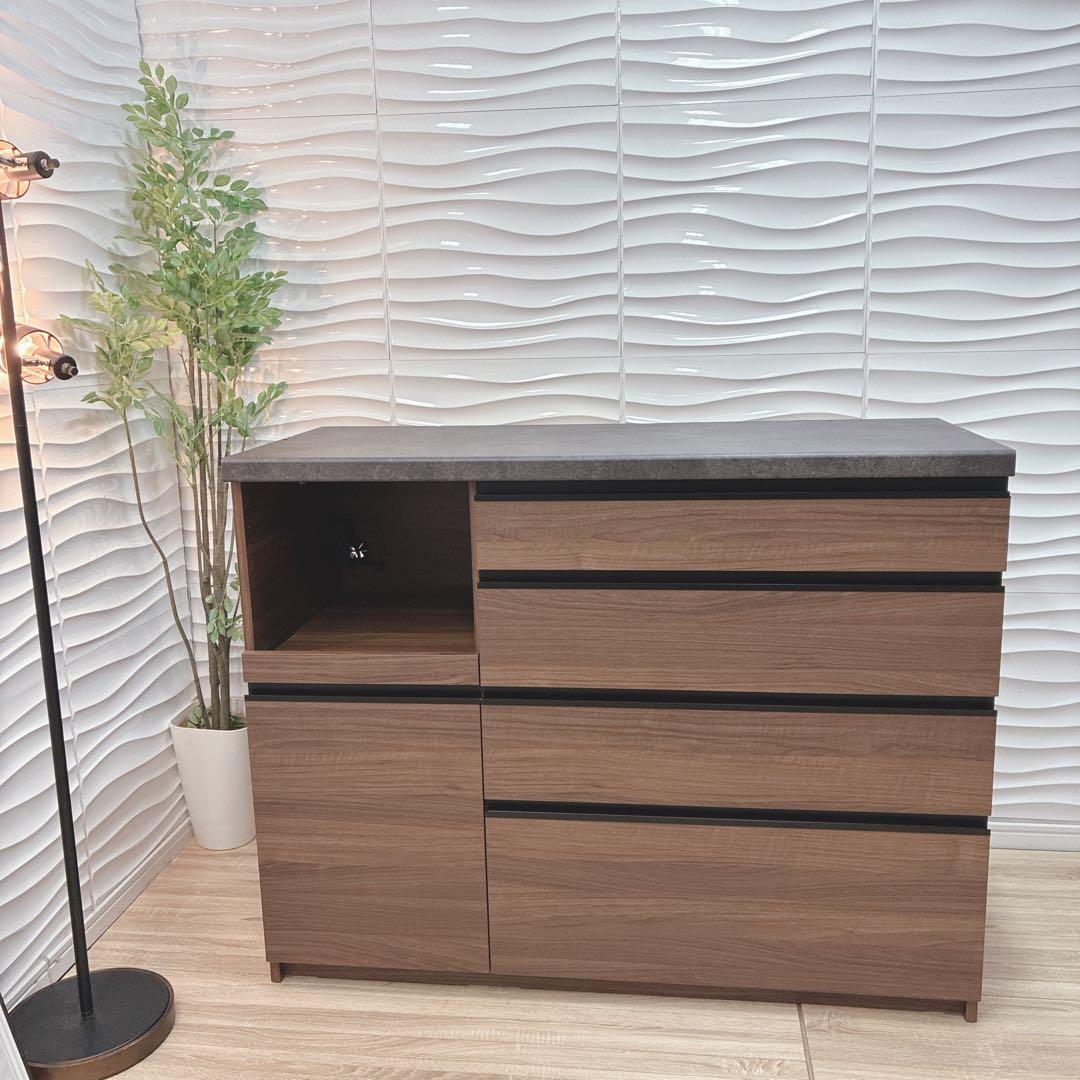 ほぼ新品◇約10万円◇大阪神戸配達無料◇パモウナ◇キッチンカウンター◇幅120㎝